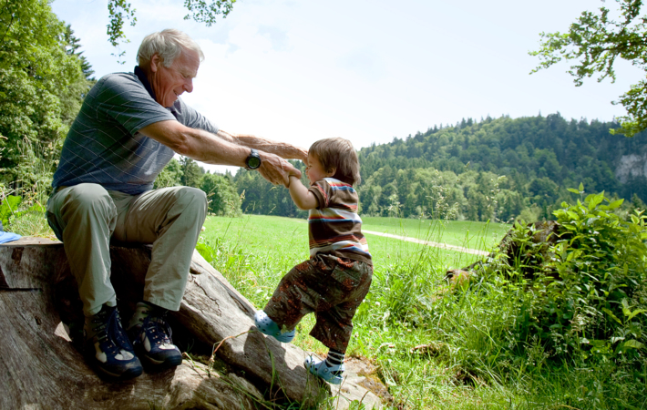 Unsere thematische Gruppenberatung rund um eine sichere Betreuung der Enkelkinder.
